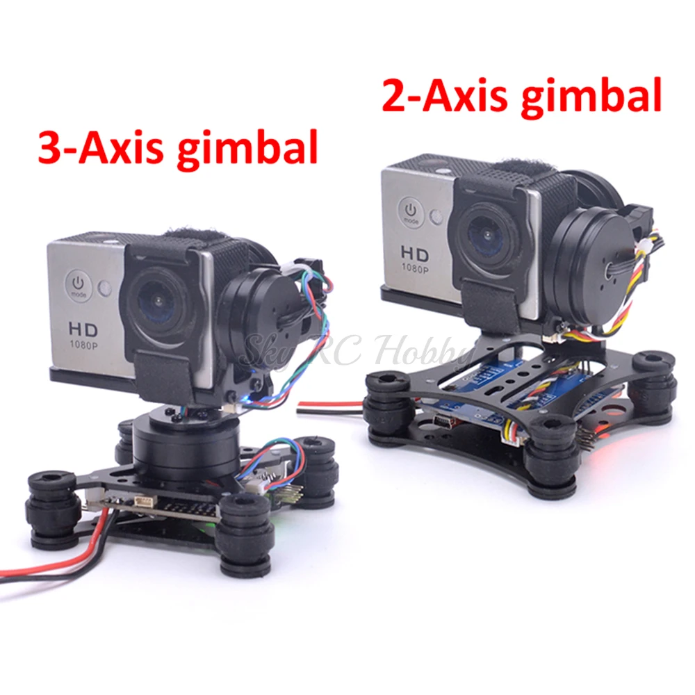 Lightweight 2-Axis / 3-Axis Br - Drone Gimbal For Gopro ulasan dan harga