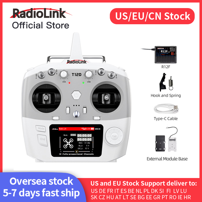 Radiolink T12D ELRS 12 Channel - Drone Gimbal Controller ulasan dan harga